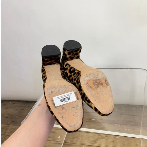 Loeffler Randall leopard print block heel - Picture 4 of 5